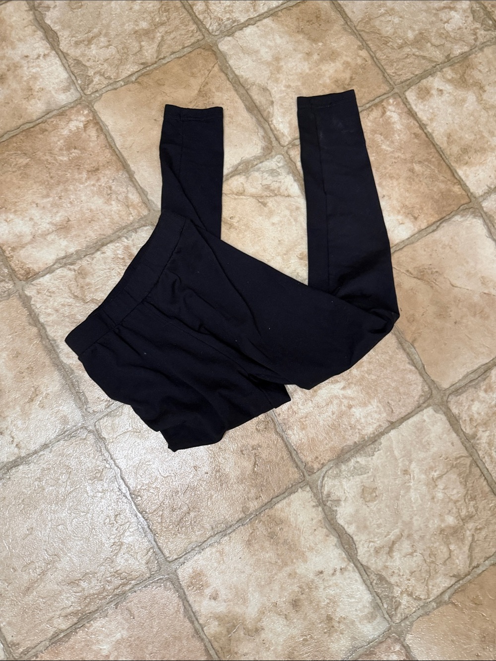 shosho Black Capri Stretch Pants